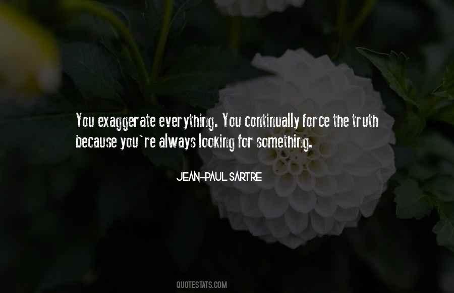 Jean Paul Sartre Nausea Quotes #238401