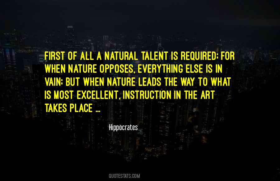 Art Of Nature Quotes #145335