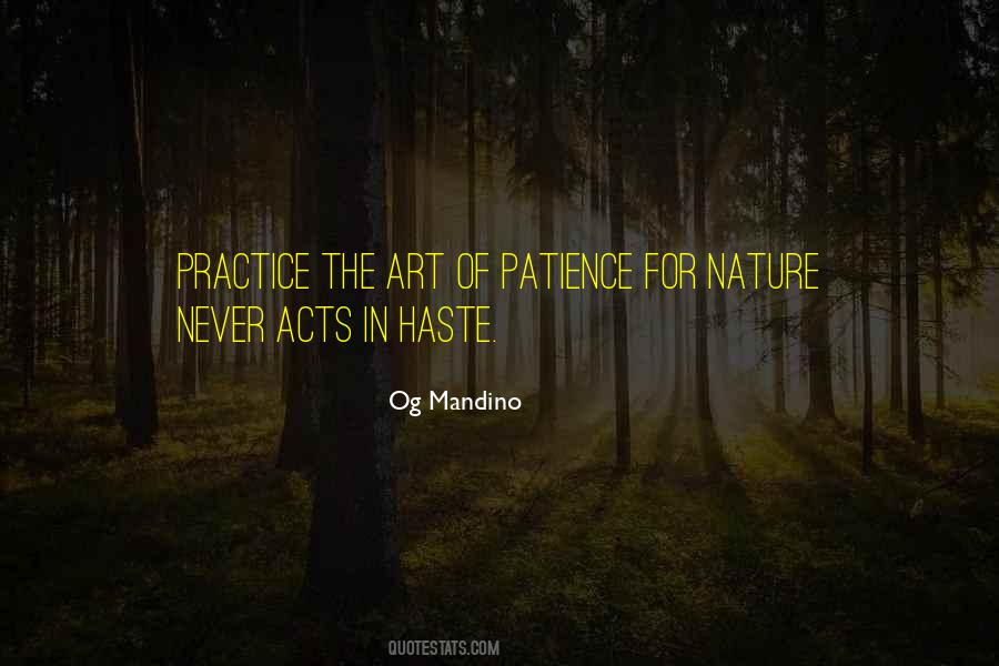 Art Of Nature Quotes #189703