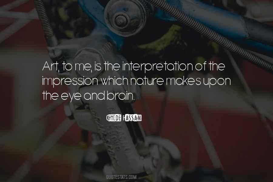 Art Of Nature Quotes #263782