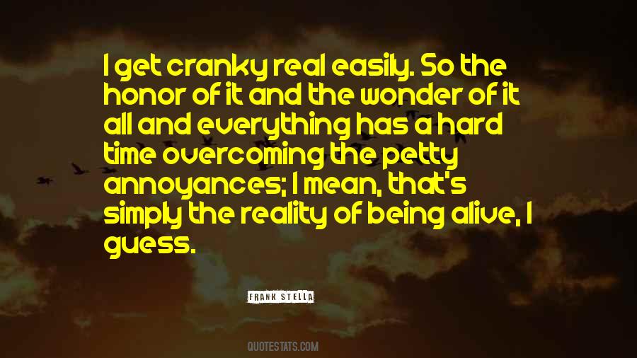 Quotes About Cranky #1504413