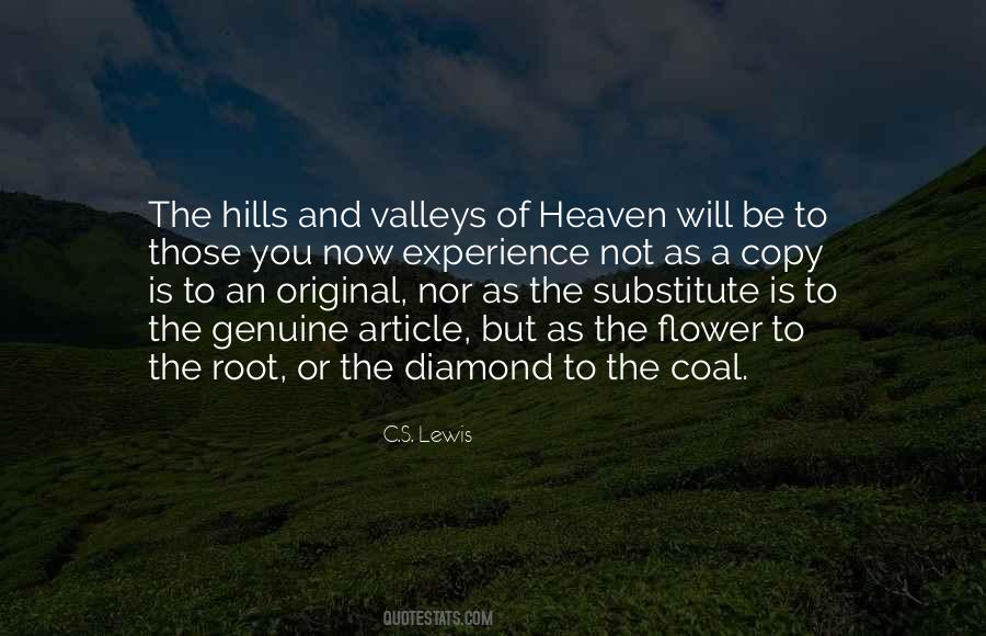 Quotes About Hills And Valleys #123517