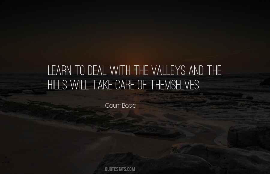 Quotes About Hills And Valleys #84453