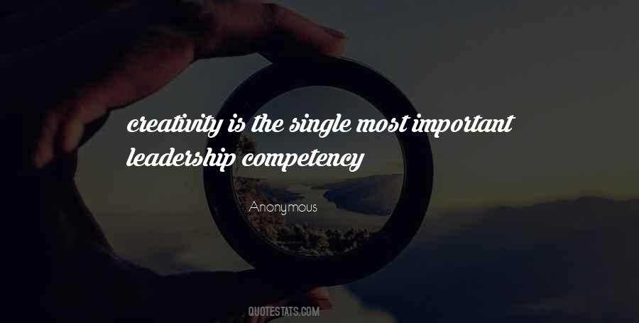 Leadership Competency Quotes #1826030