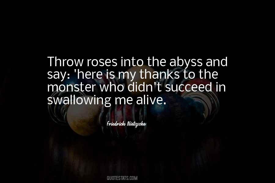 Quotes About Abyss #984392