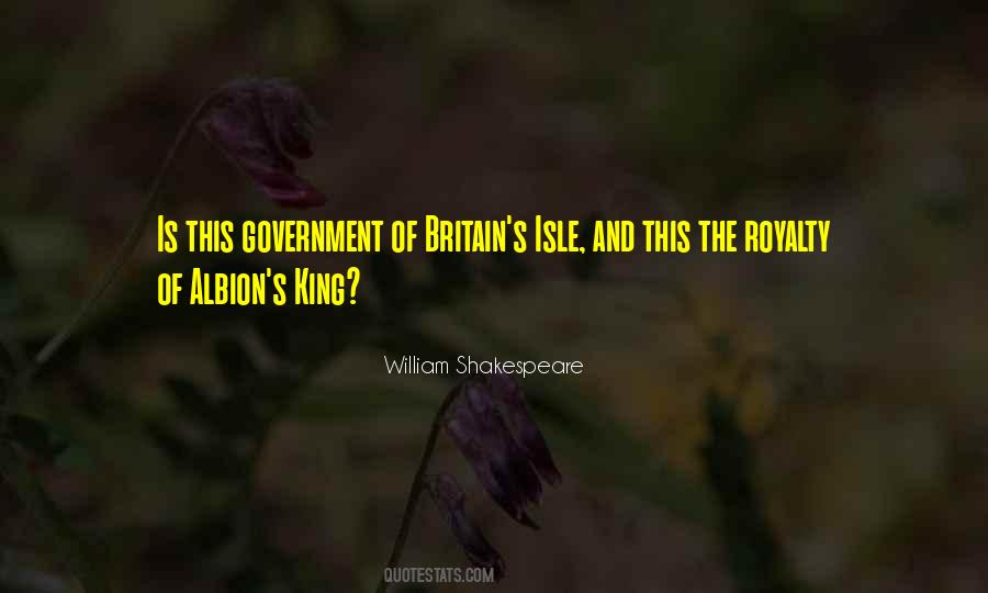 Royalty Shakespeare Quotes #1373712