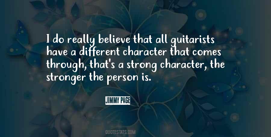 Quotes About Strong Character #1152789