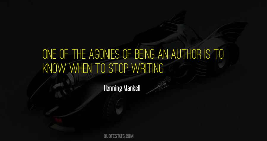 When To Stop Quotes #1086417