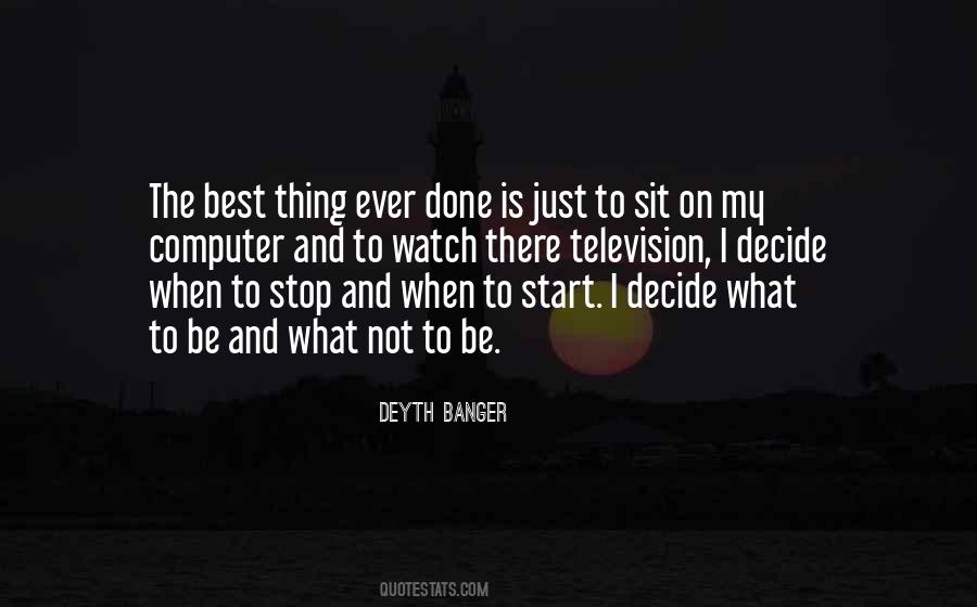 When To Stop Quotes #1409318
