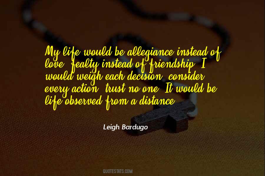 Quotes About Friendship Distance #1485297