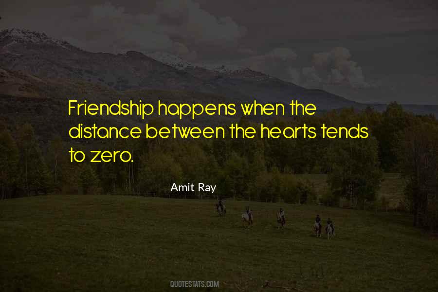 Quotes About Friendship Distance #1806425