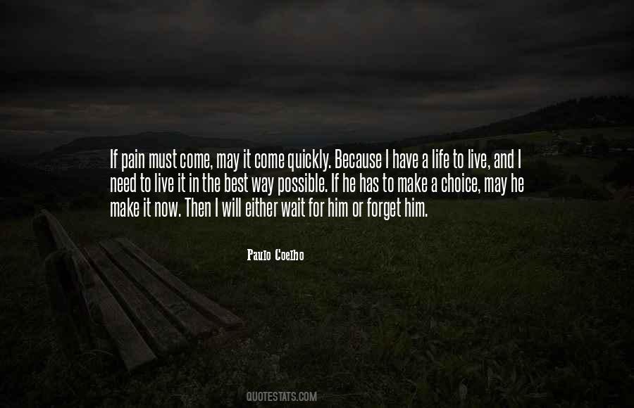 Forget The Pain Quotes #686971