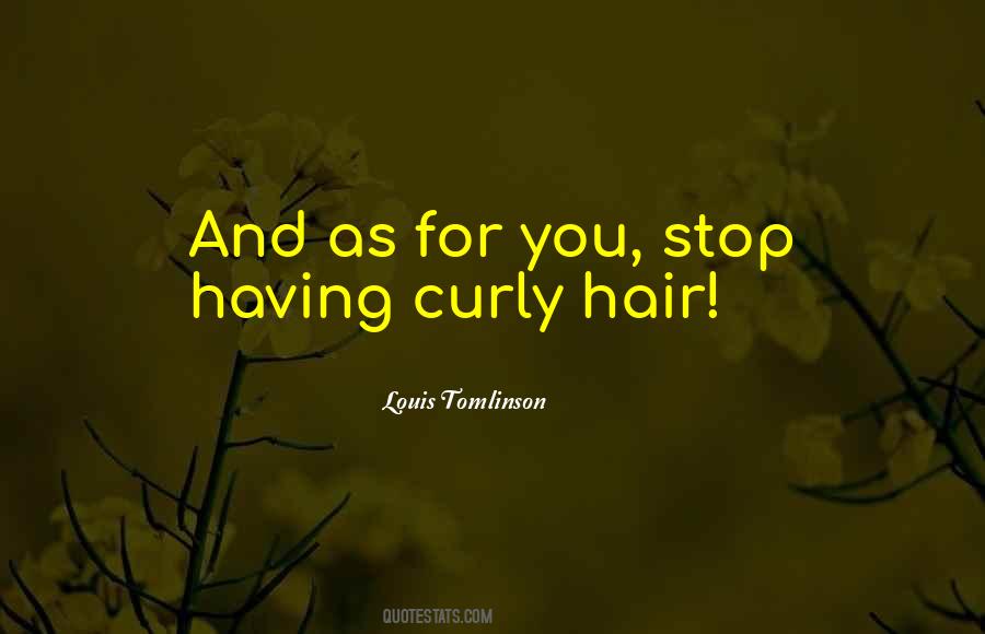 Quotes About Curly Hair #266156