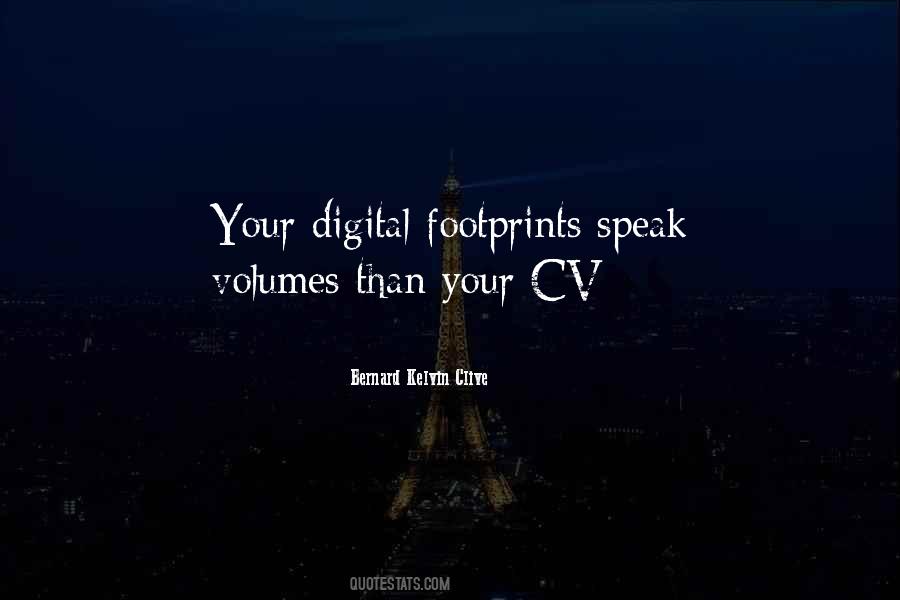 Quotes About Digital Footprints #308995