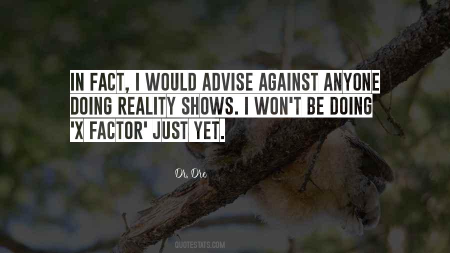 Quotes About X Factor #1646141