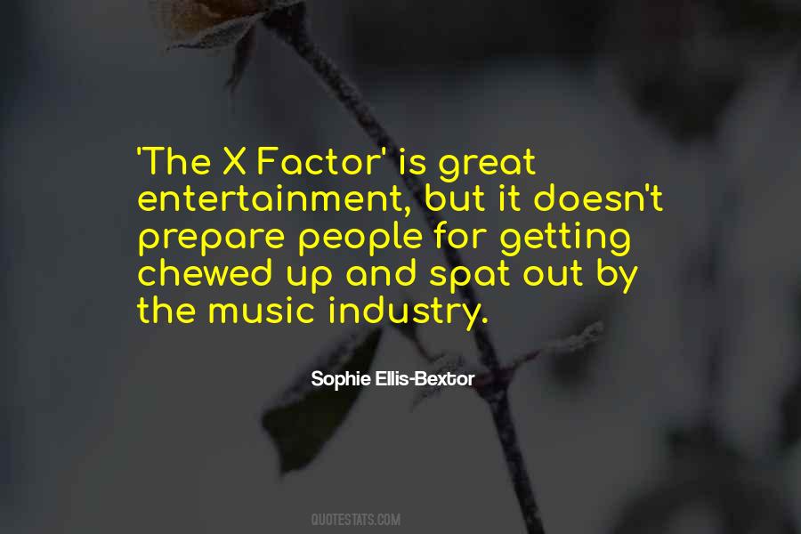 Quotes About X Factor #59114