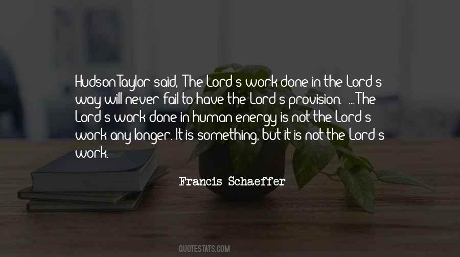 Quotes About The Lord's Provision #241793