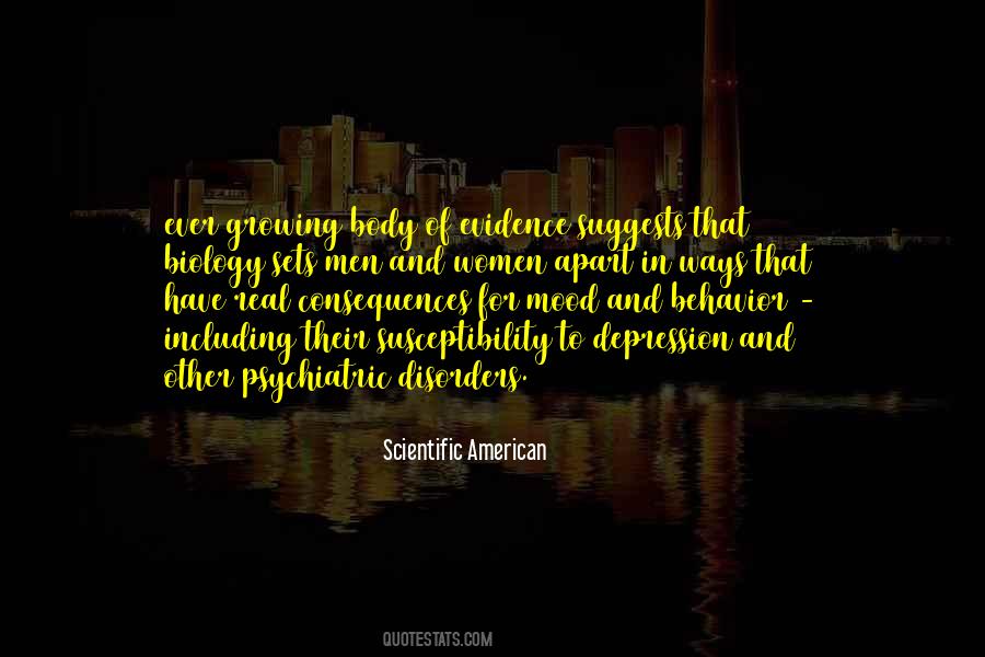 Quotes About Psychiatric Disorders #1455776