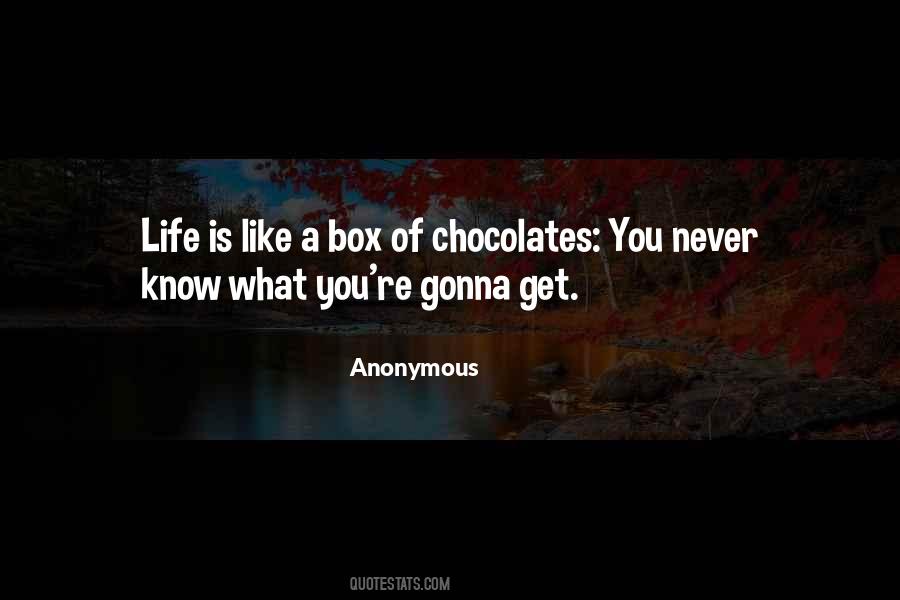 Quotes About Chocolates #1150649