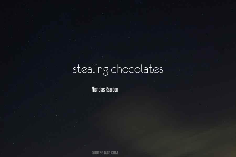 Quotes About Chocolates #35279