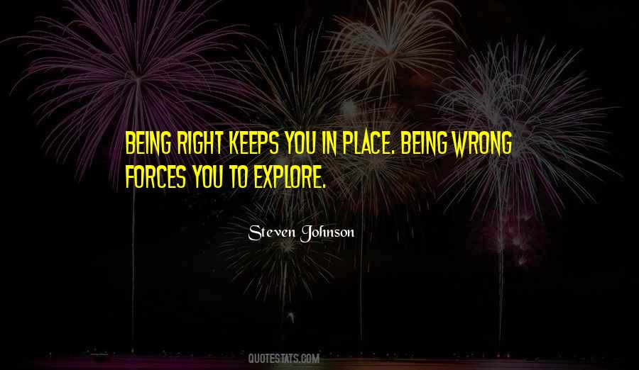Quotes About Being Wrong #1094893