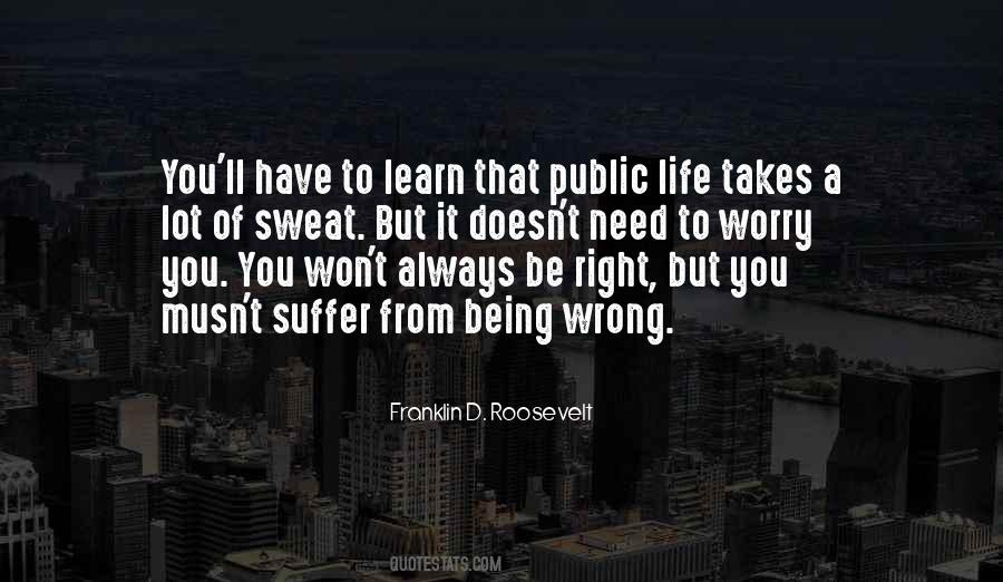Quotes About Being Wrong #181758