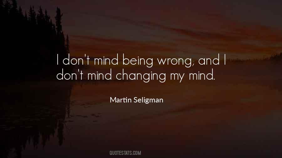 Quotes About Being Wrong #742216