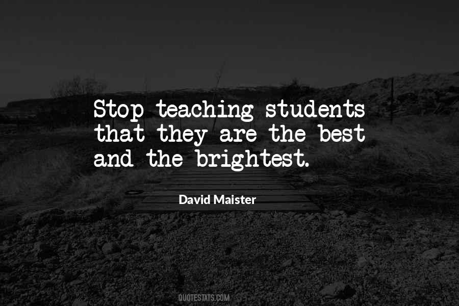Quotes About Inspiring Students #777925
