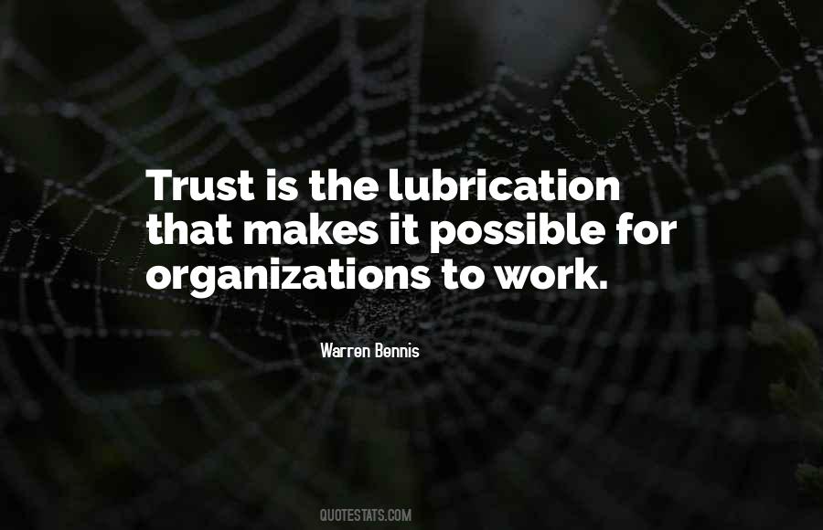 Quotes About Trust In Organizations #1786934