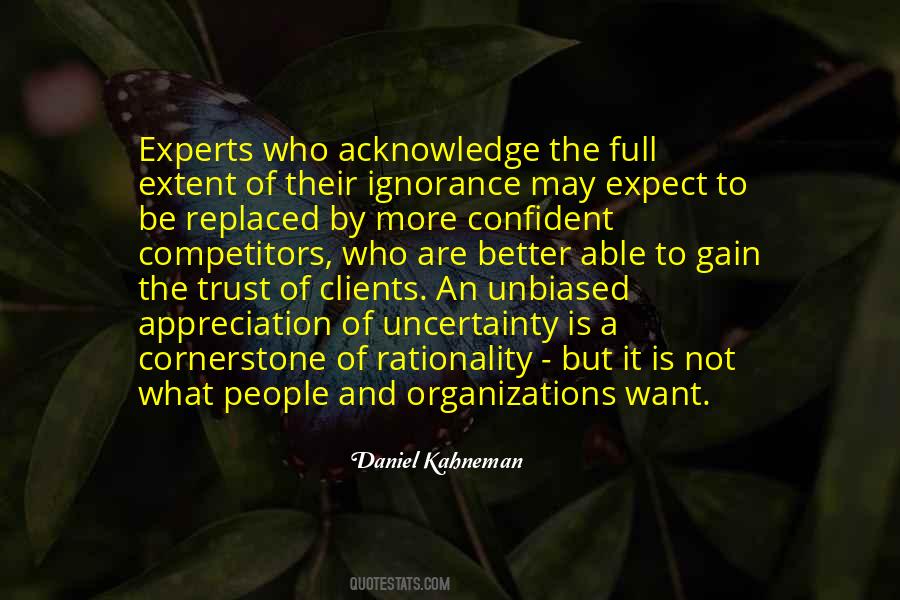 Quotes About Trust In Organizations #75115