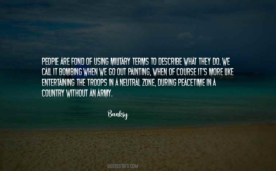 Military Terms Quotes #960127