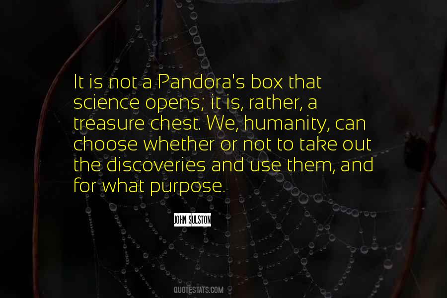 Quotes About Pandora's Box #1334456