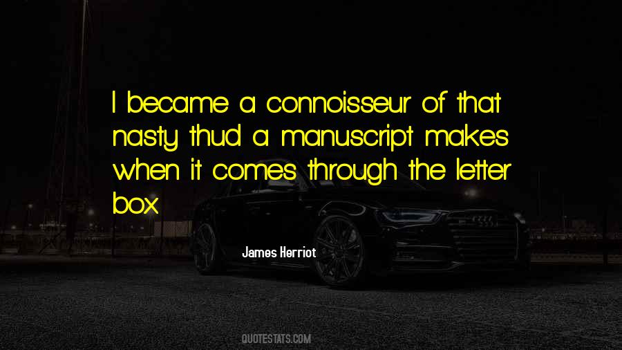 Quotes About Connoisseur #233564