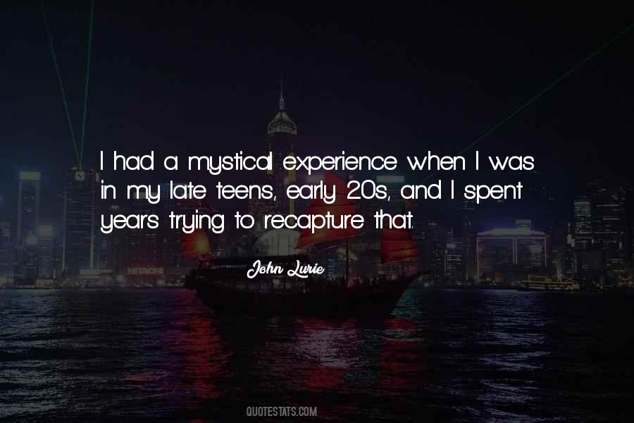 Mystical Experience Quotes #746244