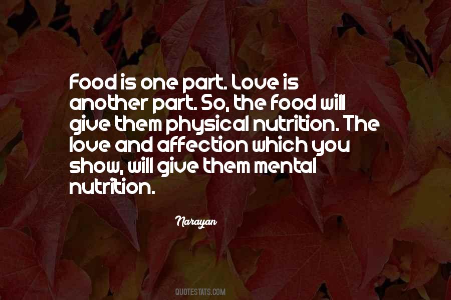 Quotes About Nutrition And Food #148555