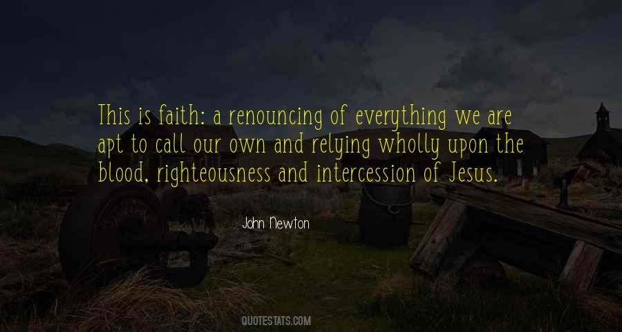 Quotes About Renouncing #369095