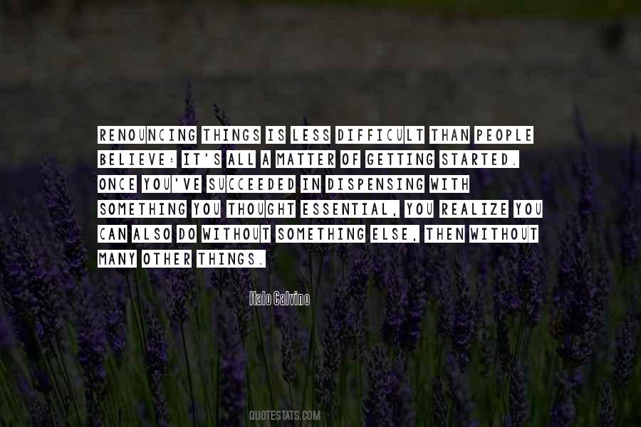 Quotes About Renouncing #748808