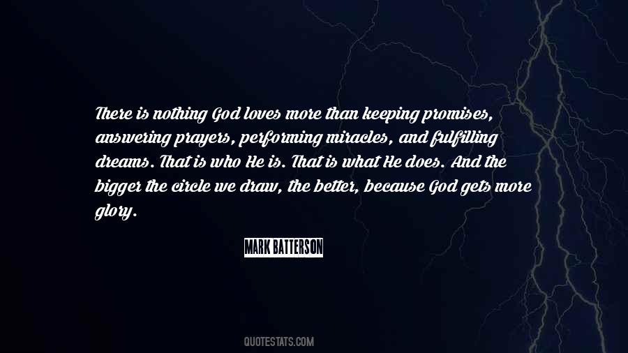 Quotes About God Keeping His Promises #886540