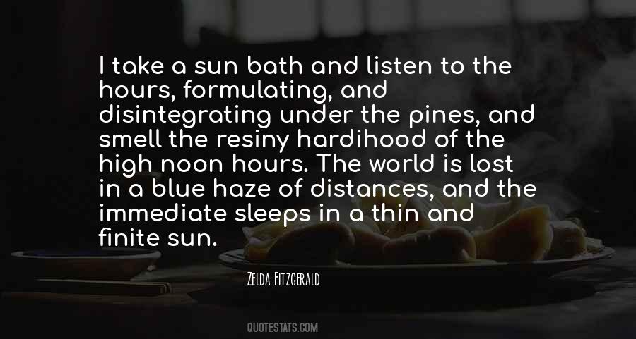 Quotes About Sun Bath #517309