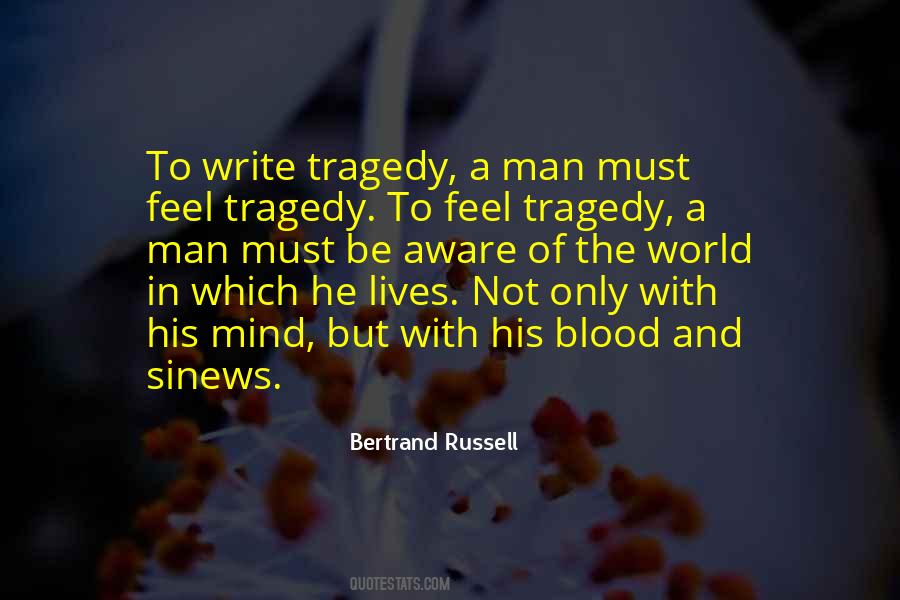 Quotes About Tragedy In The World #1379375
