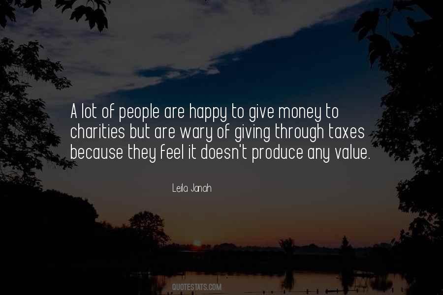 Quotes About Charities #1008197