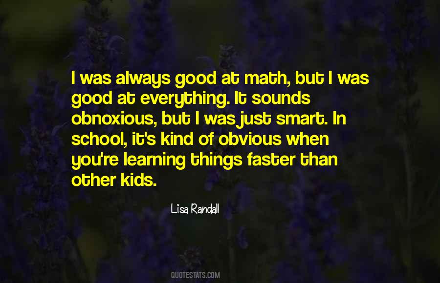 Learning Math Quotes #21418