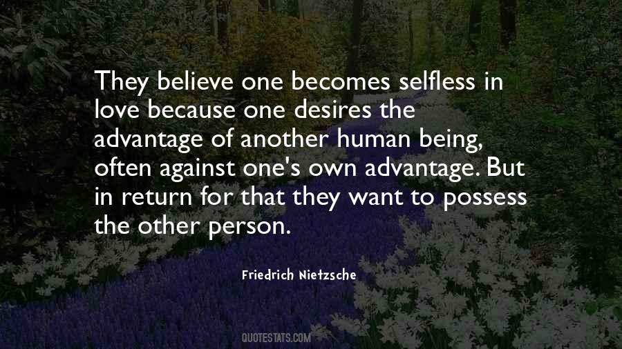 Quotes About Being Selfless #1402092