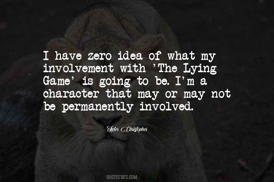 Quotes About Self Involvement #60733