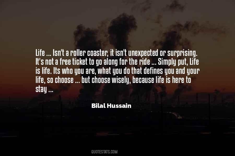 Life Is Unexpected Quotes #494796