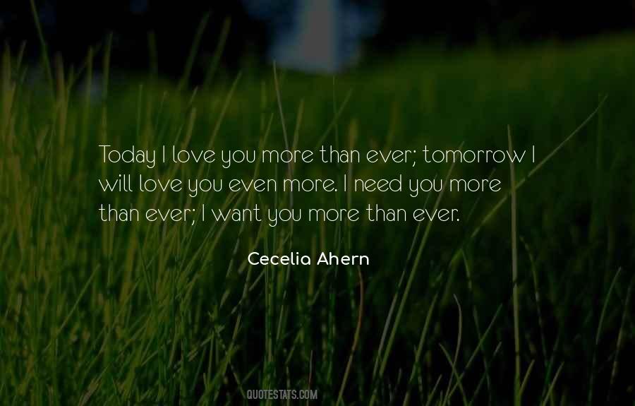 Quotes About Love You More #23820