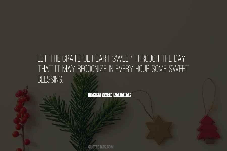 Quotes About Grateful Heart #1119731