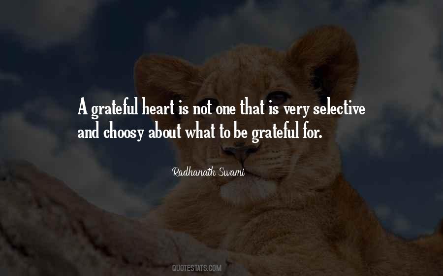 Quotes About Grateful Heart #1723967