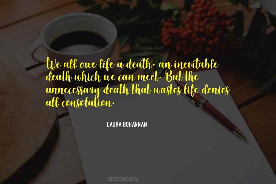 Quotes About Inevitable Death #1124234