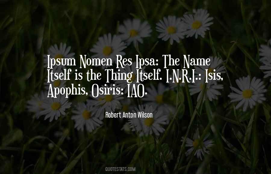 Quotes About Isis And Osiris #1295068